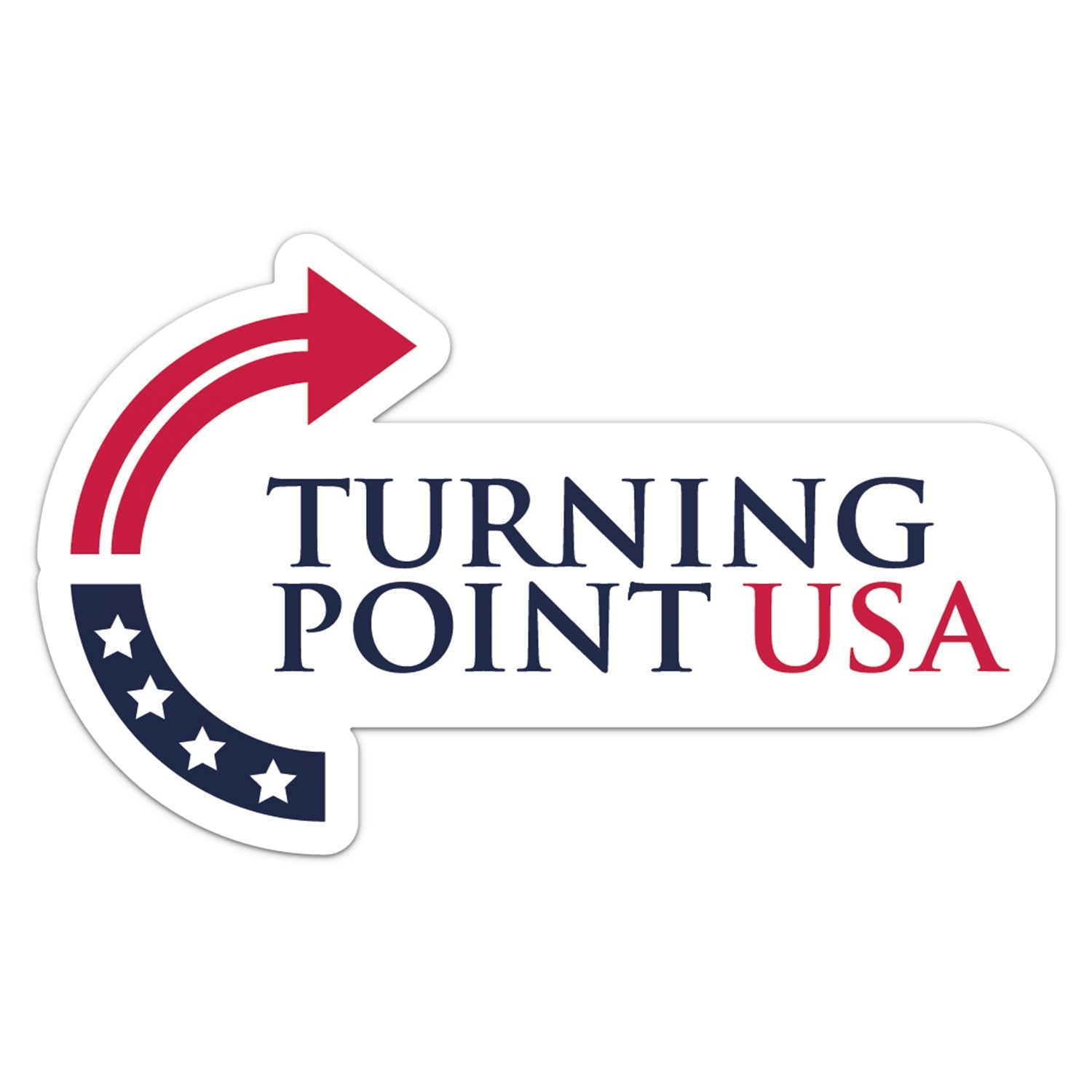 Turning Point USA Sticker Car Bumper Sticker Decal