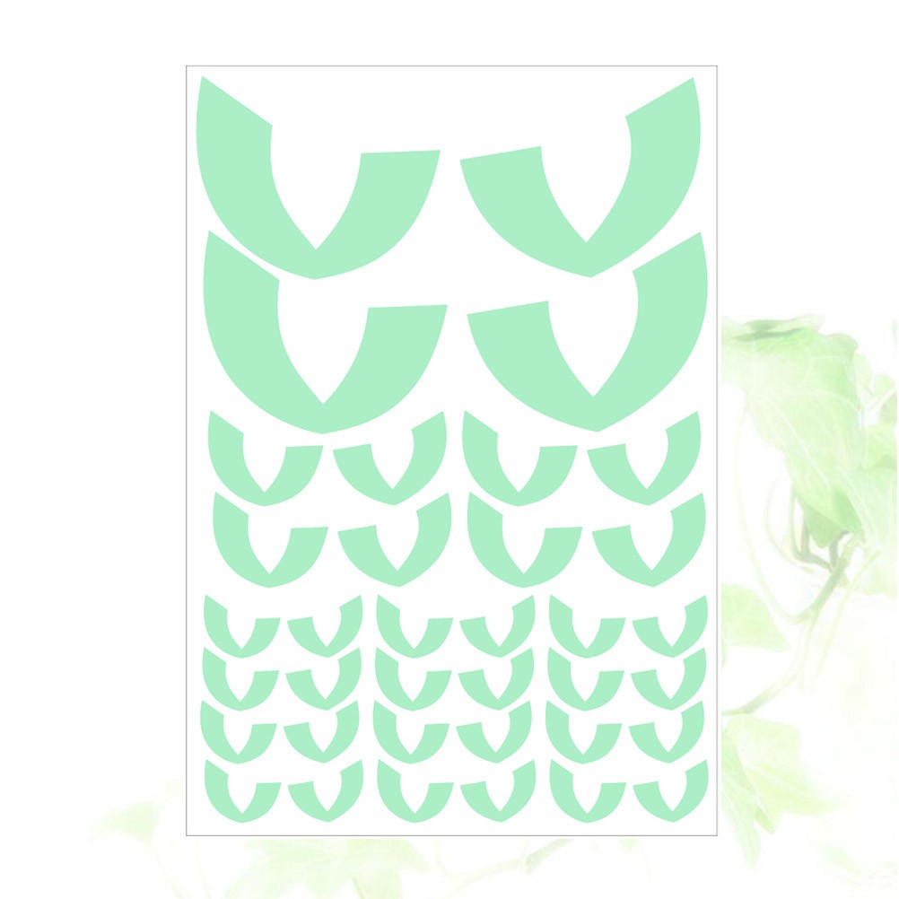 Glow in The Dark Sticker Eyes Luminous Creative Carved Fluorescent