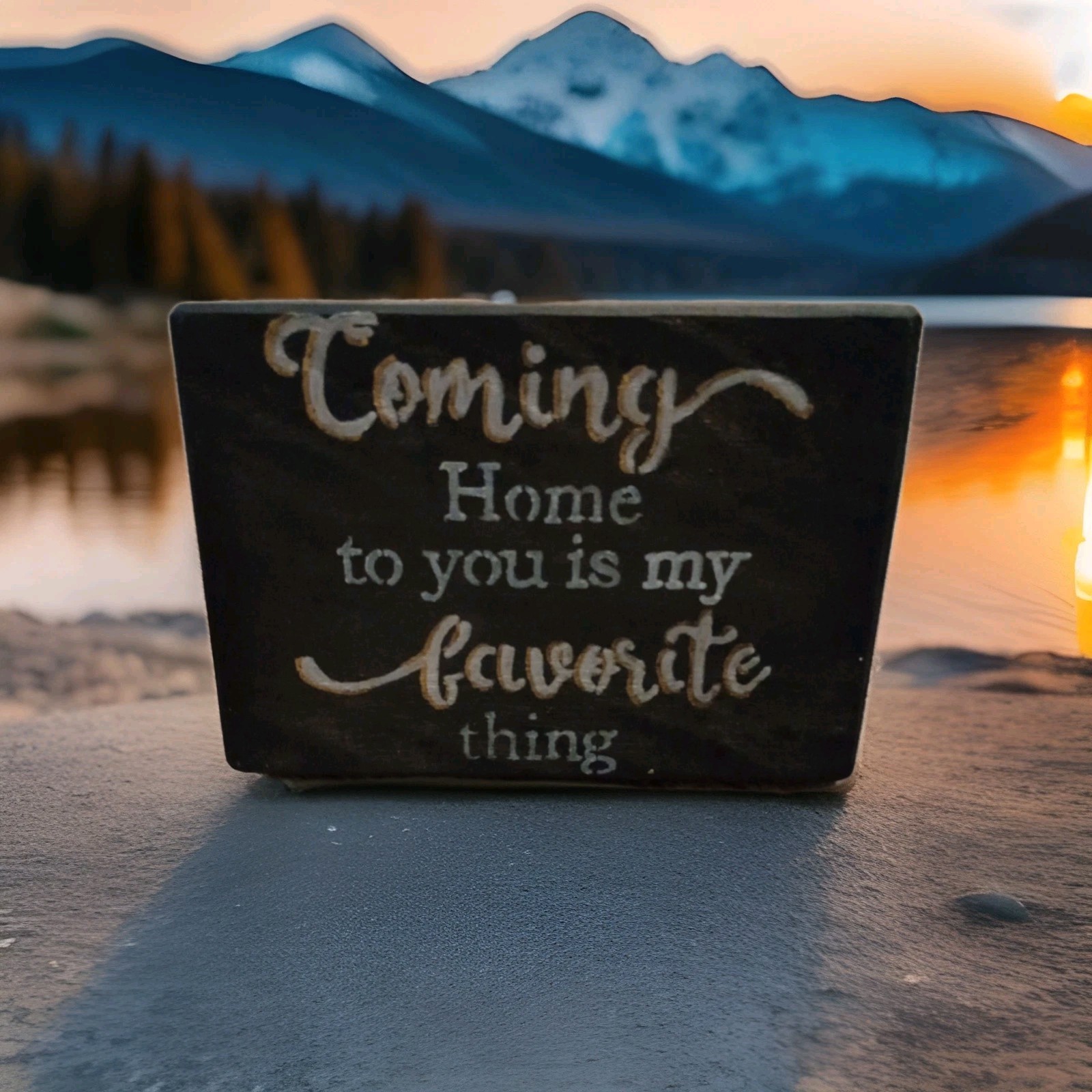 Wooden Home Decor Sign Rustic Primitive Decor Sign Rustic Decor Sign Home Decor