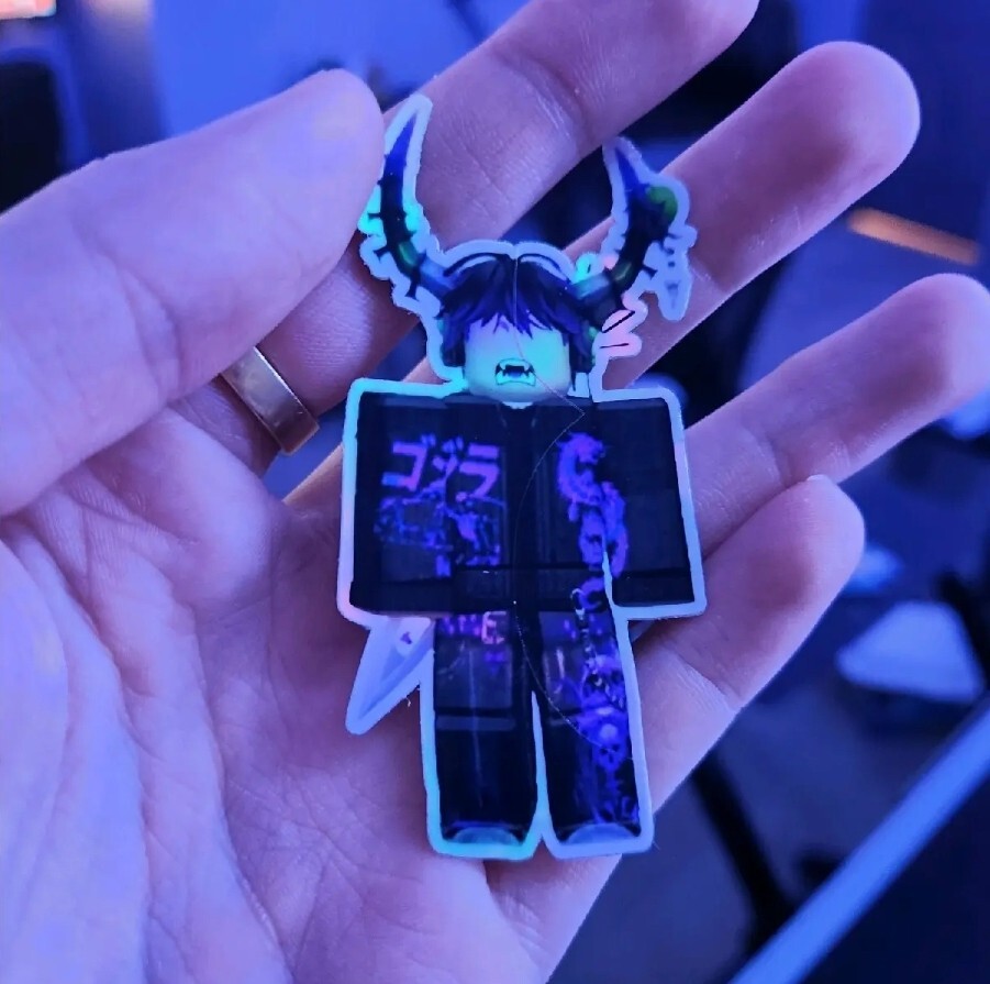 Custom Roblox Avatar Sticker | Personalized Gamer Decal | Waterproof & Durable|
