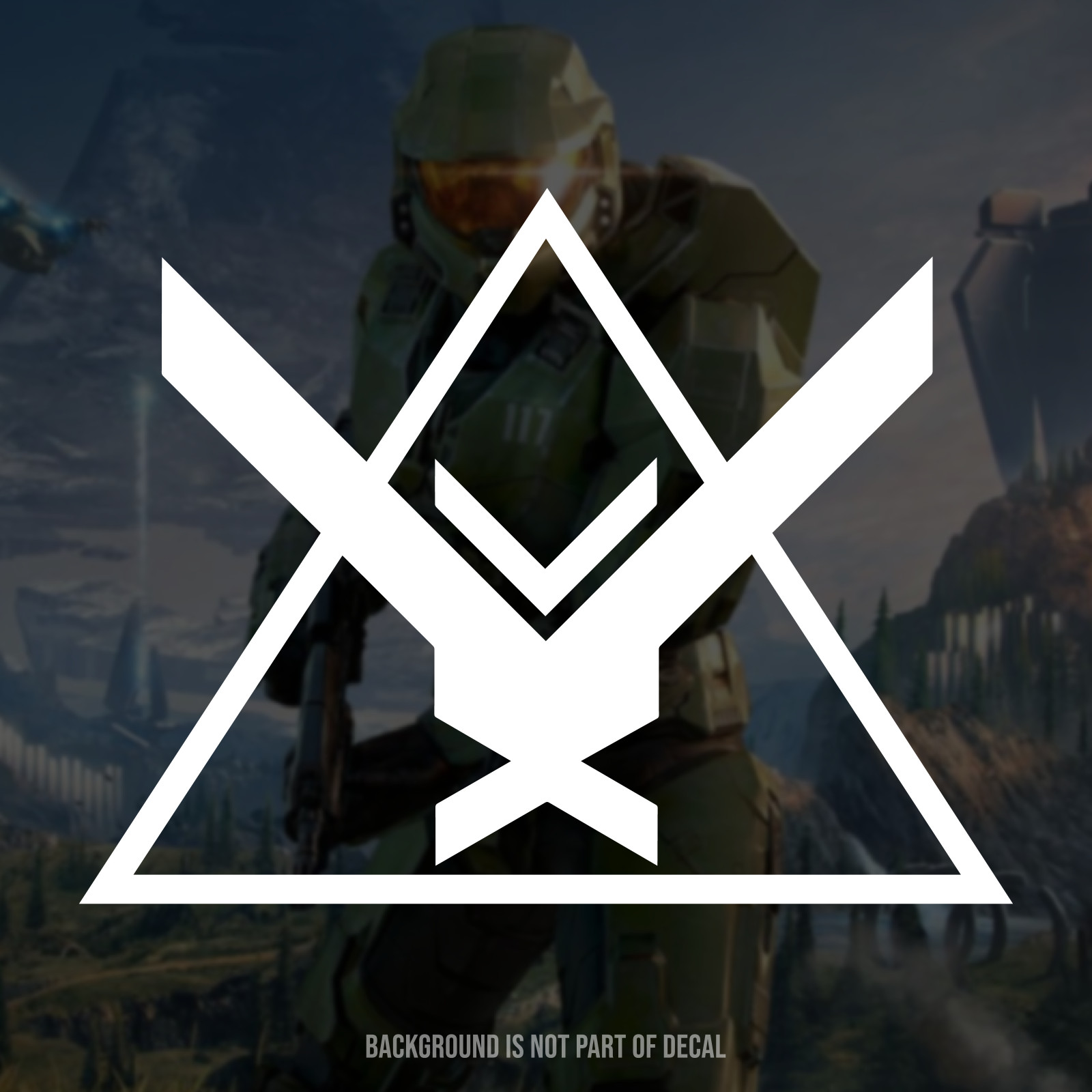 Halo Reach – Noble 6 Vinyl Decal Sticker