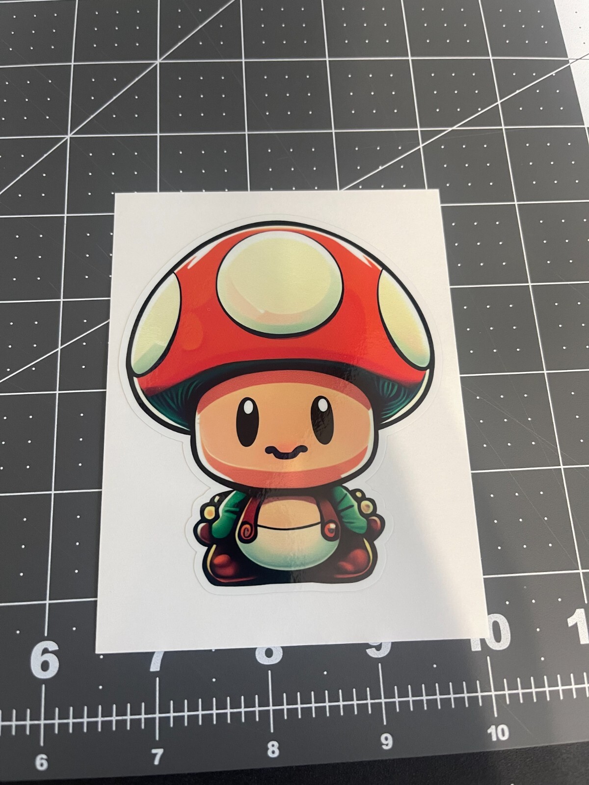 Mario vinyl decal sticker laptop car truck suv window nintendo video game