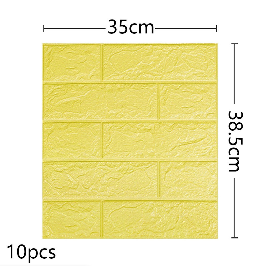 Wall Stickers Foam Bathroom Brick Decal Decor Panel XPE 3D Self-adhesive