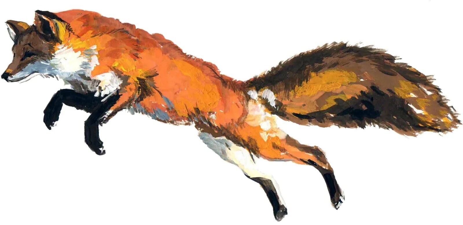 Red Fox Sticker Decal