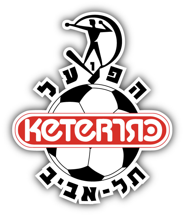 Hapoel Tel Aviv FC Israel Soccer Football Car Bumper Sticker Decal 4» x 5»