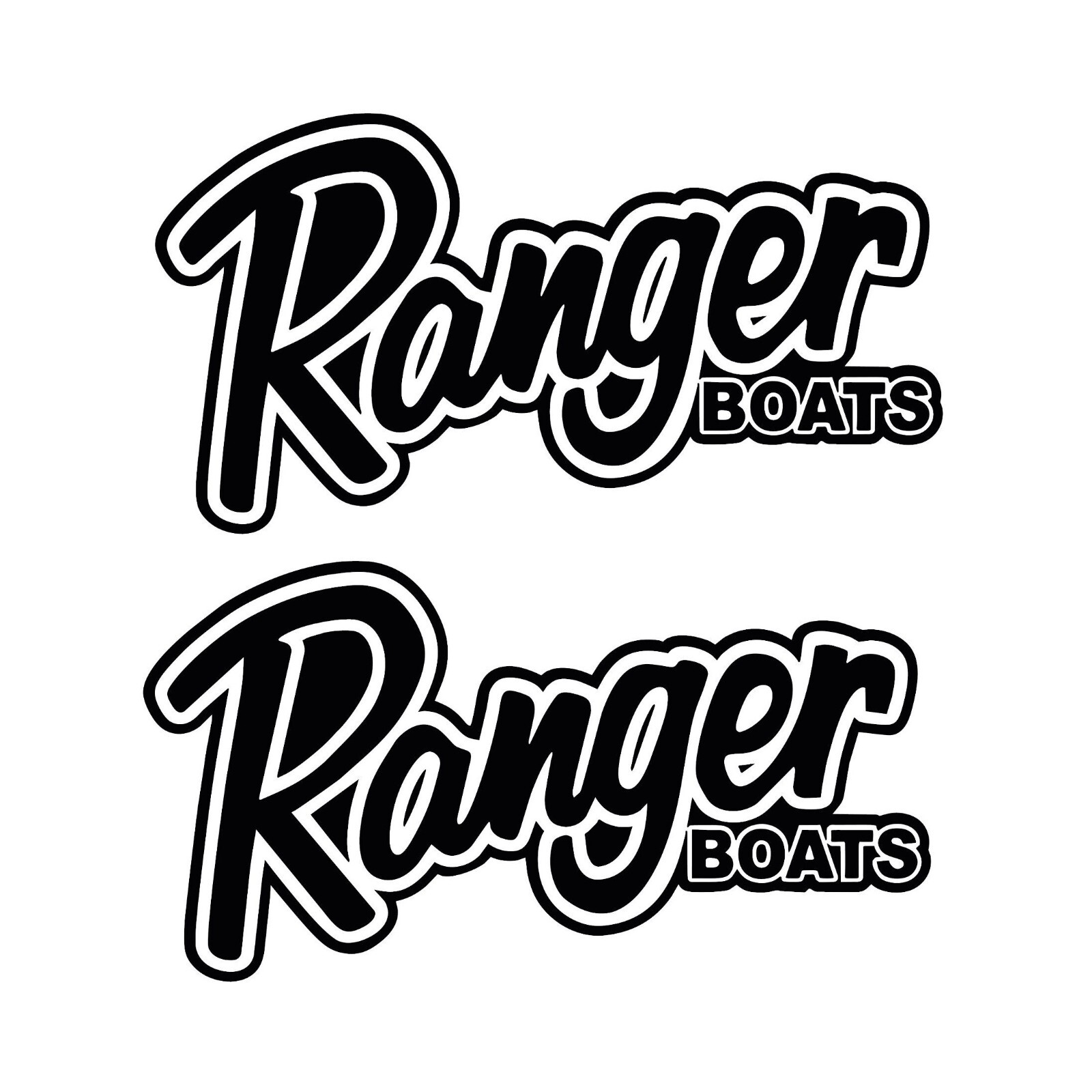 RANGER BOATS Stickers Fishing Outdoor Sporting Boating Vinyl Decal – ANY SIZE