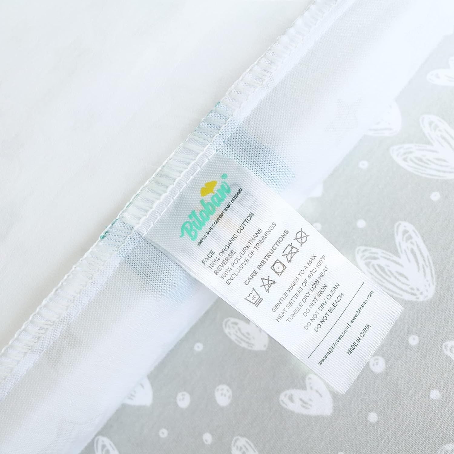 Waterproof Pack n Play Fitted Sheets 2 Pack,100% Cotton Mini Crib Mattress Co…
