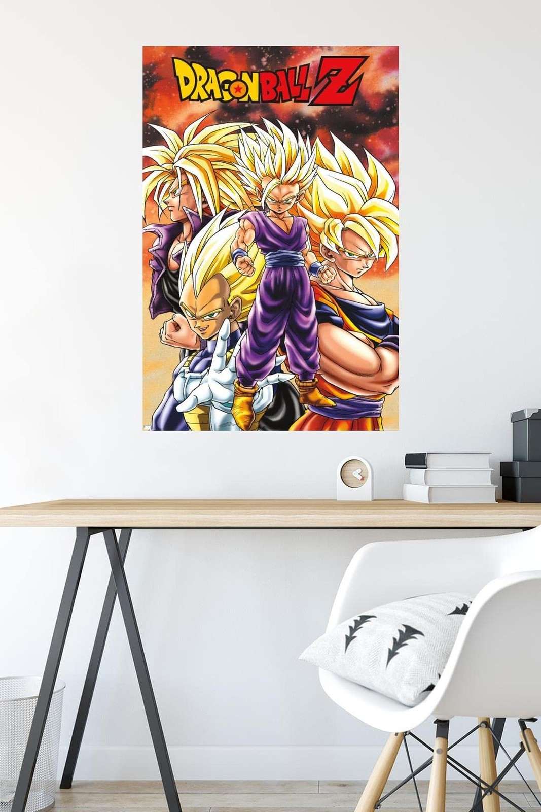 Dragon Ball Z – Saiyans Wall Poster, 34L» x 22.4W», Unframed Version