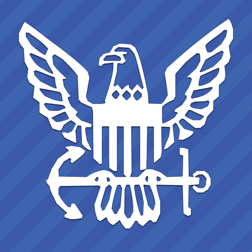 United States US Navy Logo Vinyl Decal Sticker