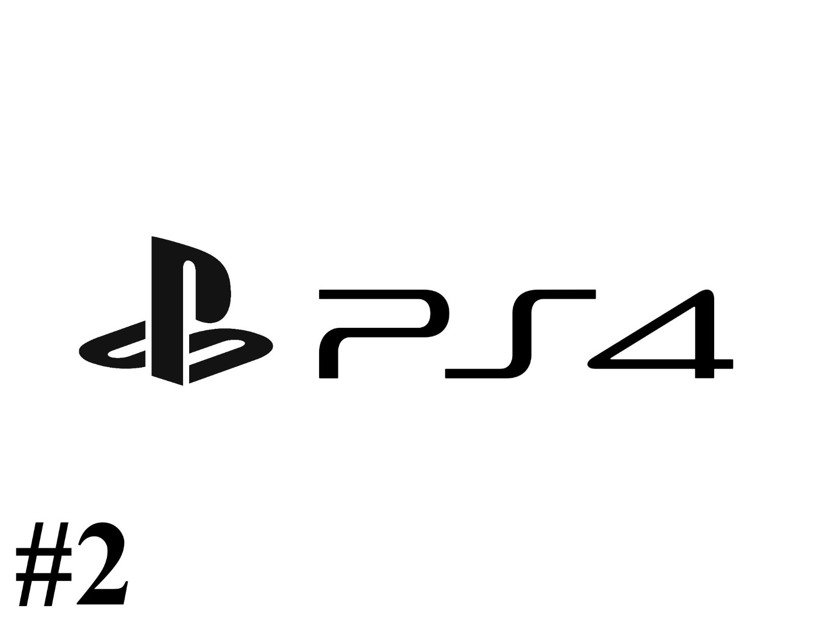 PS4 Playstation 4 Logo Car/ Laptop Vinyl Decal Pick Design, Size and Color