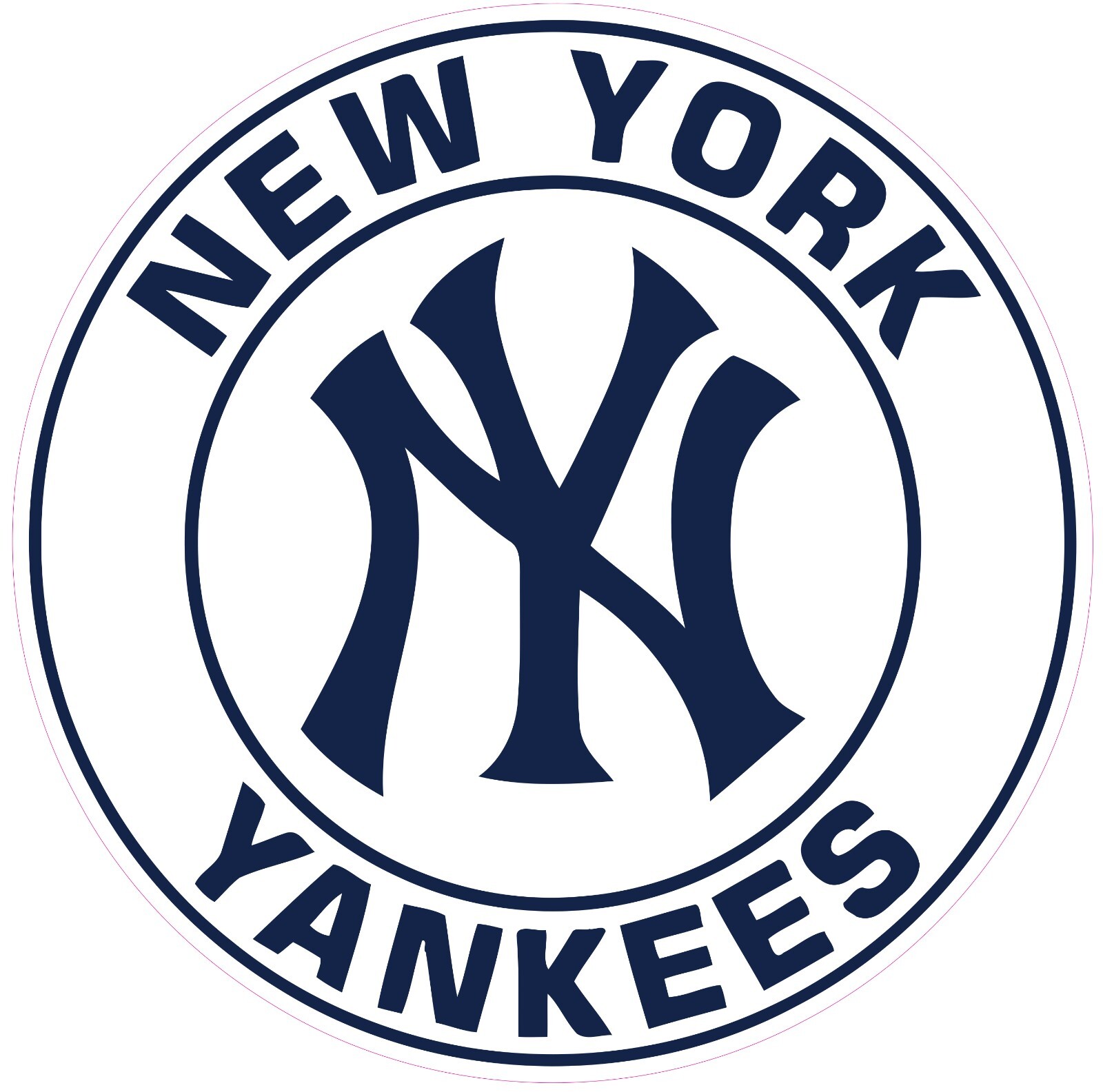 New York Yankees Baseball Vinyl Decal Sticker Car Truck Bumper Tumbler Mug