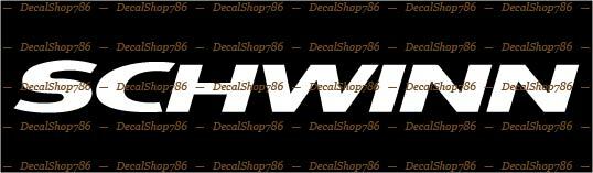 Schwinn Bikes – Outdoor Sports – Bicycles – Vinyl Die-Cut Peel N’ Stick Decals