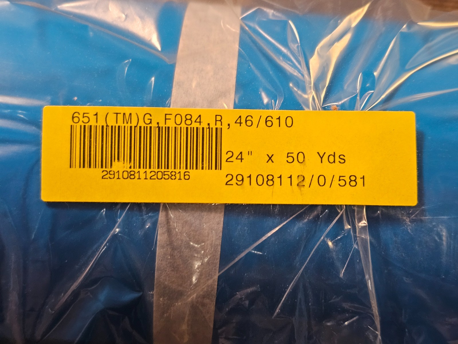 Oracal 651 Intermediate Adhesive Vinyl 24″ x 50 Yard roll, Sky Blue