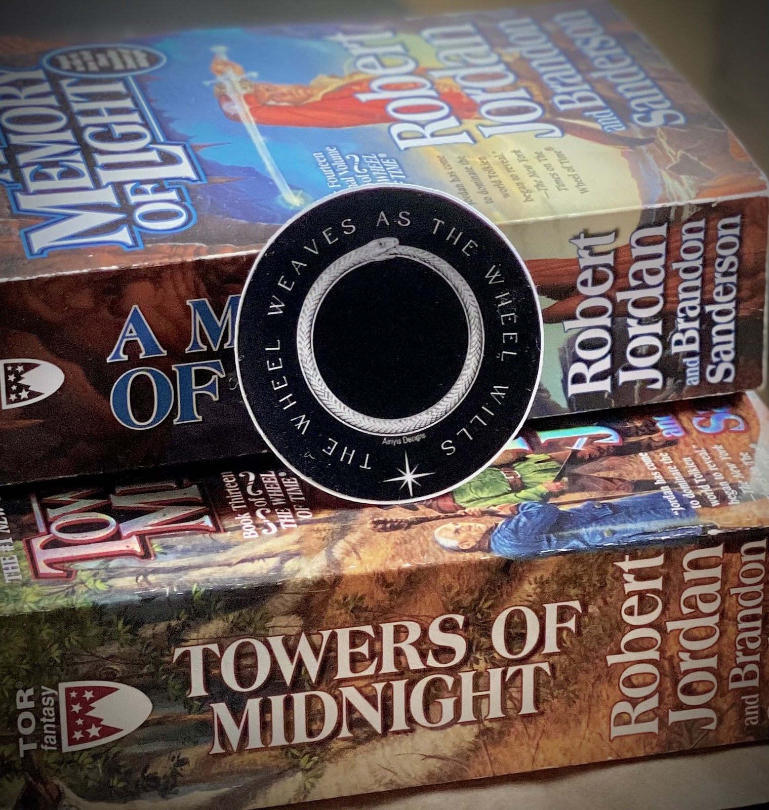 Great Serpent Wheel of Time Sticker – Aes Sedai Kindle Decal
