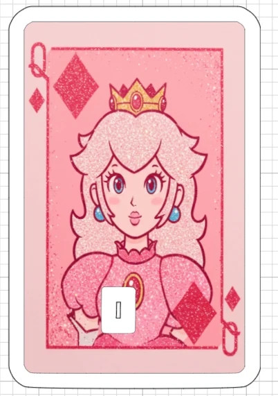 Super Mario Credit Debit ATM Card Skin Sticker Peach Bowser Luigi Princess USA