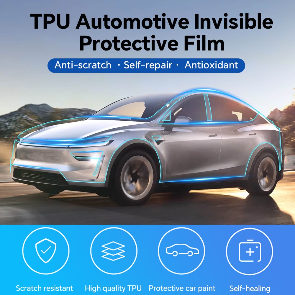 For Tesla Model Y Juniper 2025 2026 Paint Protection Film TPU PPF Pre-Cut Kit
