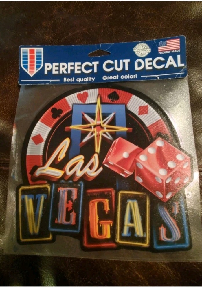 Perfect Cut Decal- Las Vegas Nevada By Wincraft -For Car Home Window Etc