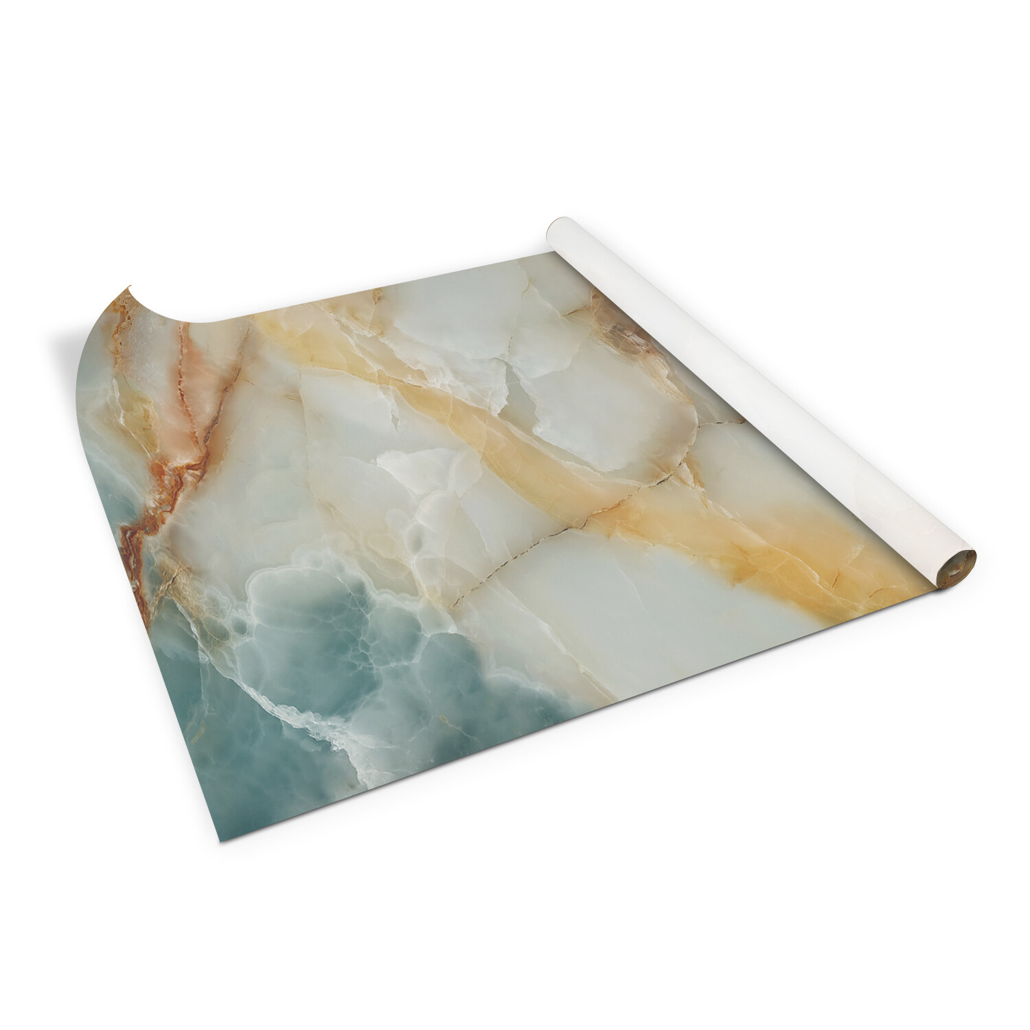 Wall Door Furniture Adhesive Decorative Sticker Decal Marble pattern 100×50