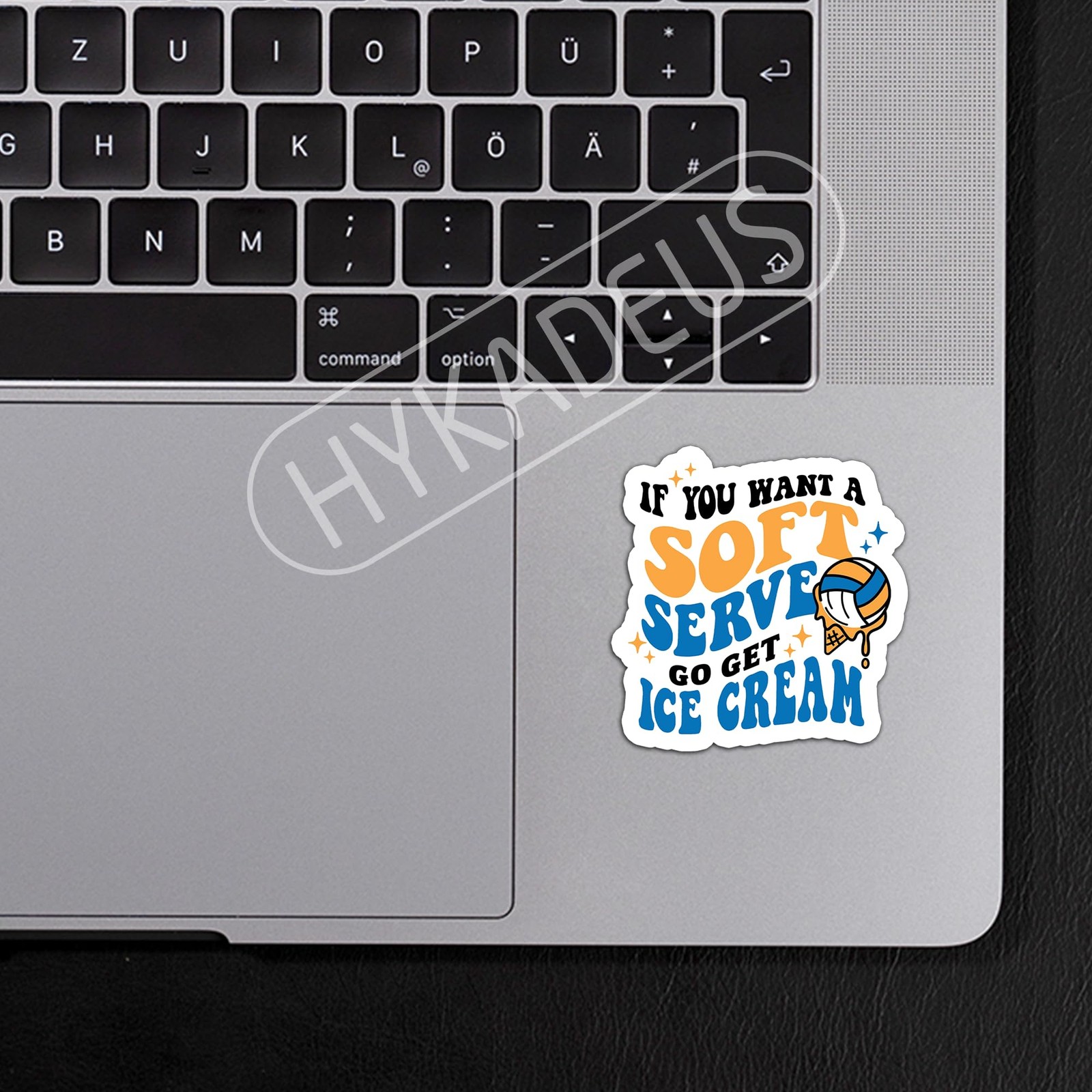 HYKADEUS Funny Volleyball Stickers Motivational Decal 3″x2.9″ 3Pcs Vinyl