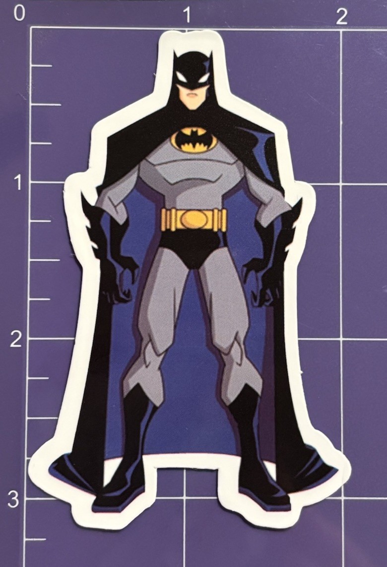 Batman Standing Vinyl Sticker Decal DC Comics Dark Knight #103
