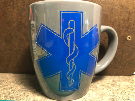 EMS Star of Life Vinyl Decal – 30+ Colors