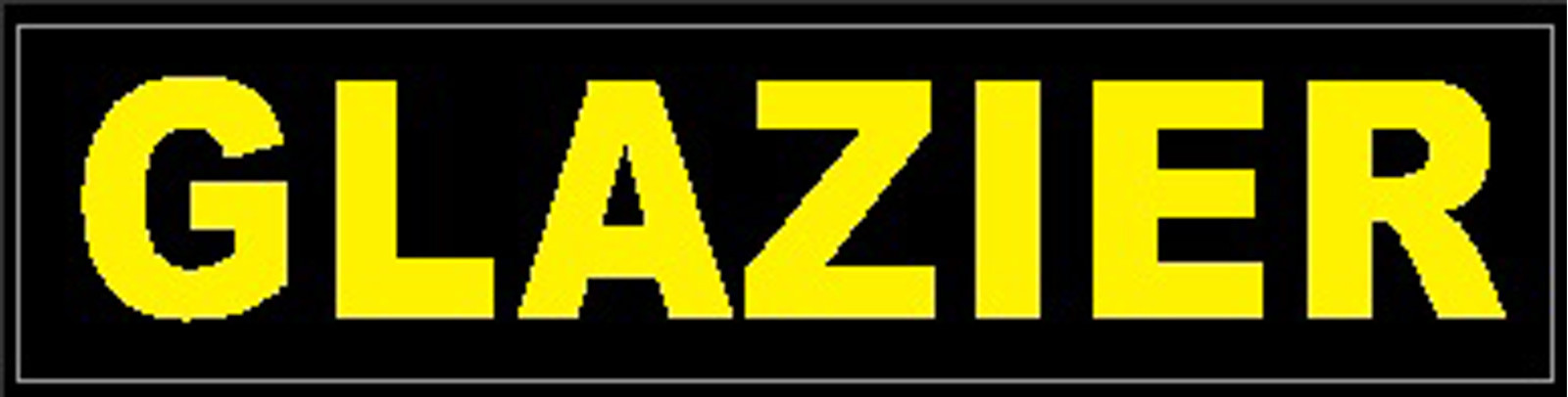 Glazier hard hat sticker, CGLZ-9