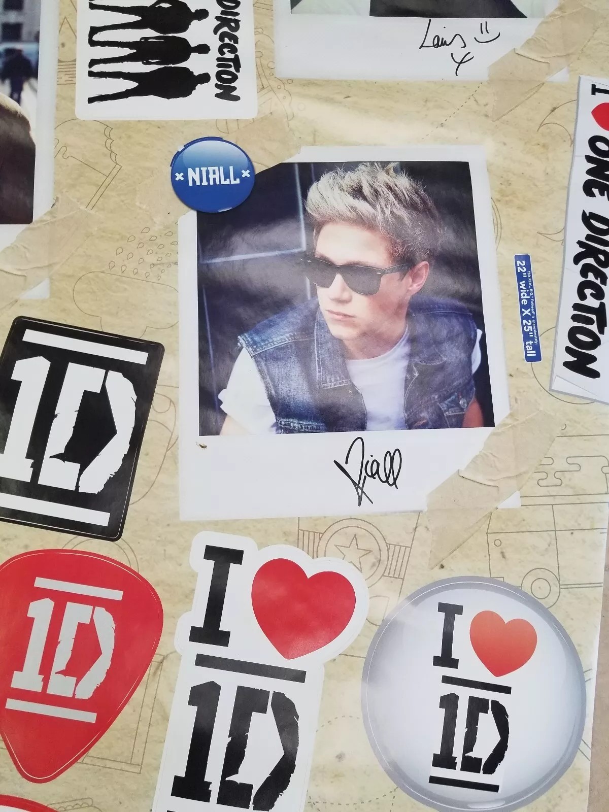 Fathead Wall Decal One Direction Collection PEEL & STICK Liam Payne Harry Styles