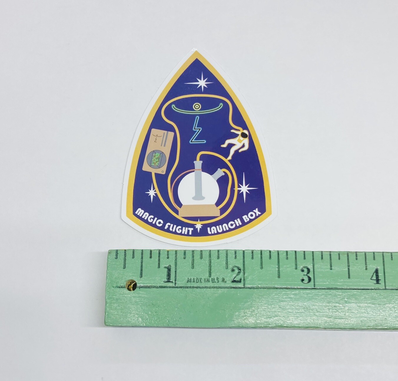 NASA Gemini Space Shuttle Sticker Vinyl Decal Magic Flight Art Travel NASA P1
