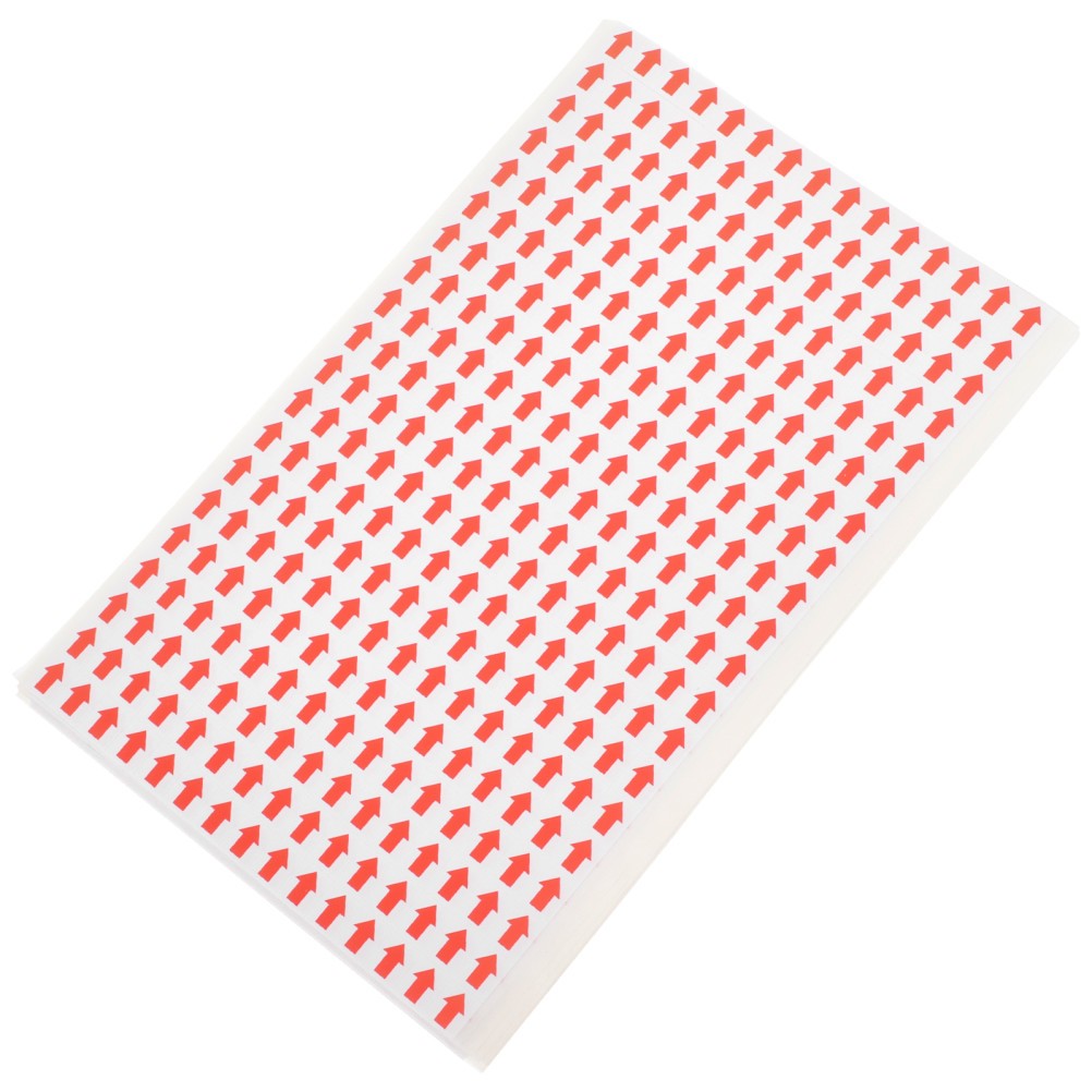 20 Sheets Label Stickers Direction Signs Arrows Directions Indication