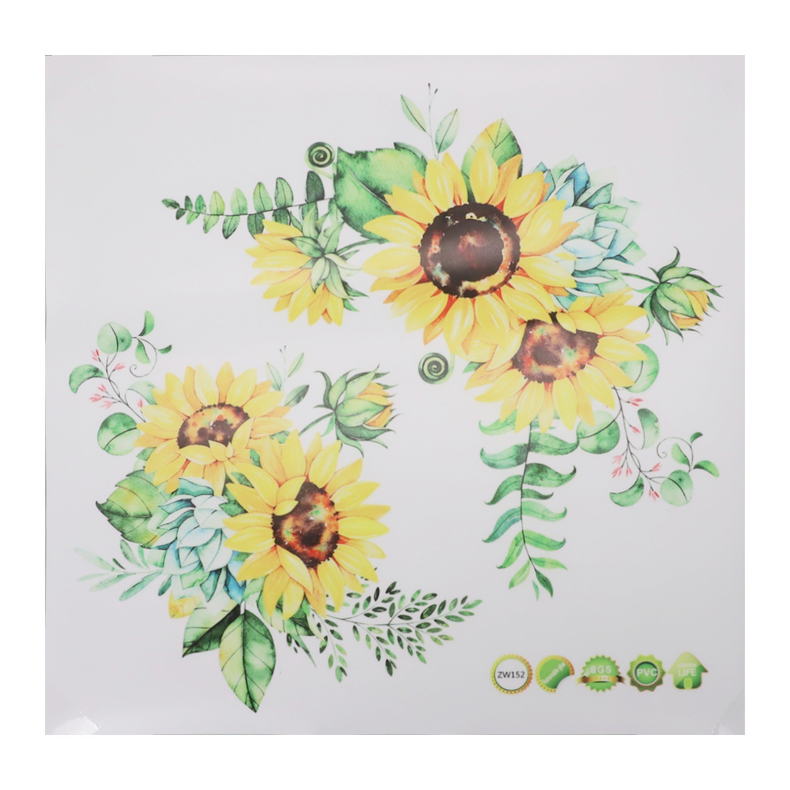 Sunflower DIY PVC Removable Wall Art Stickers Vinyl Decal Room Home Mural Decors