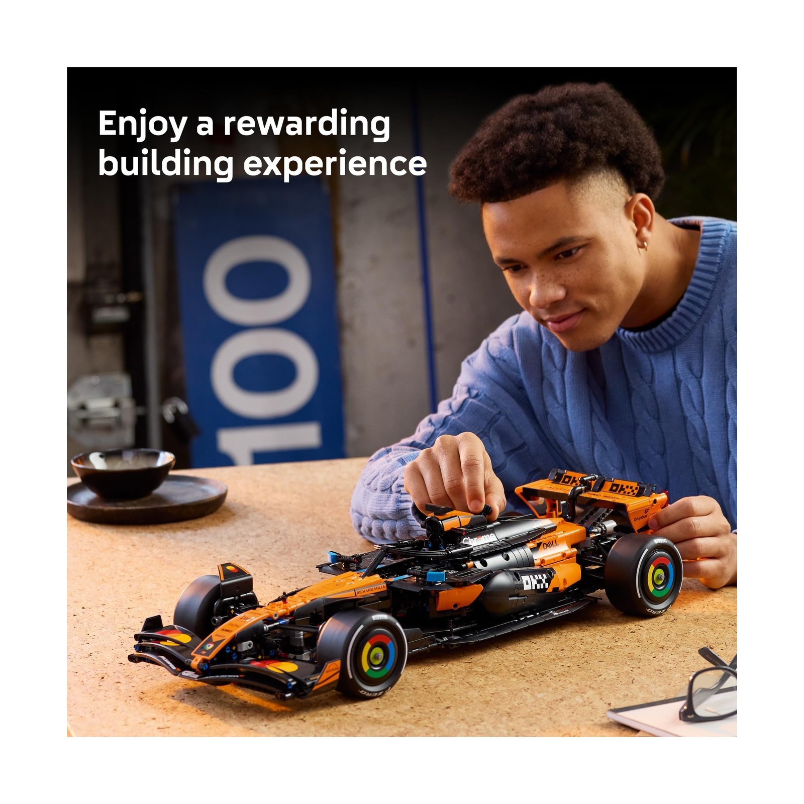 LEGO Technic McLaren MCL39 F1 Car Building Set for Adults – Room or Office De…