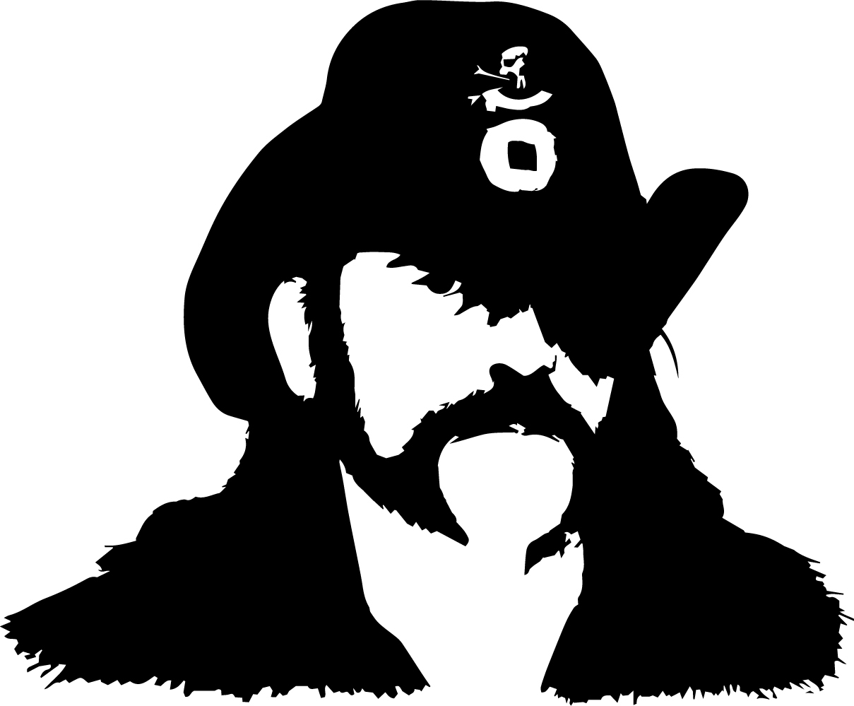 Lemmy Kilmister vinyl decal bumper sticker Hawkwind Motorhead laptop window car