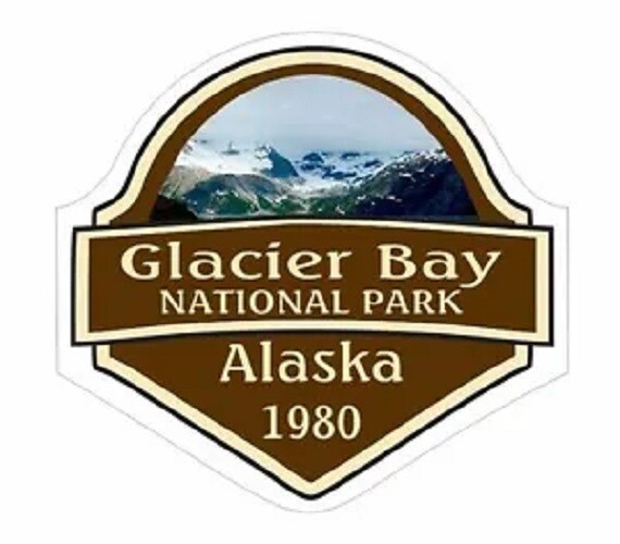 Glacier Bay National Park Sticker Decal R1081 Alaska YOU CHOOSE SIZE