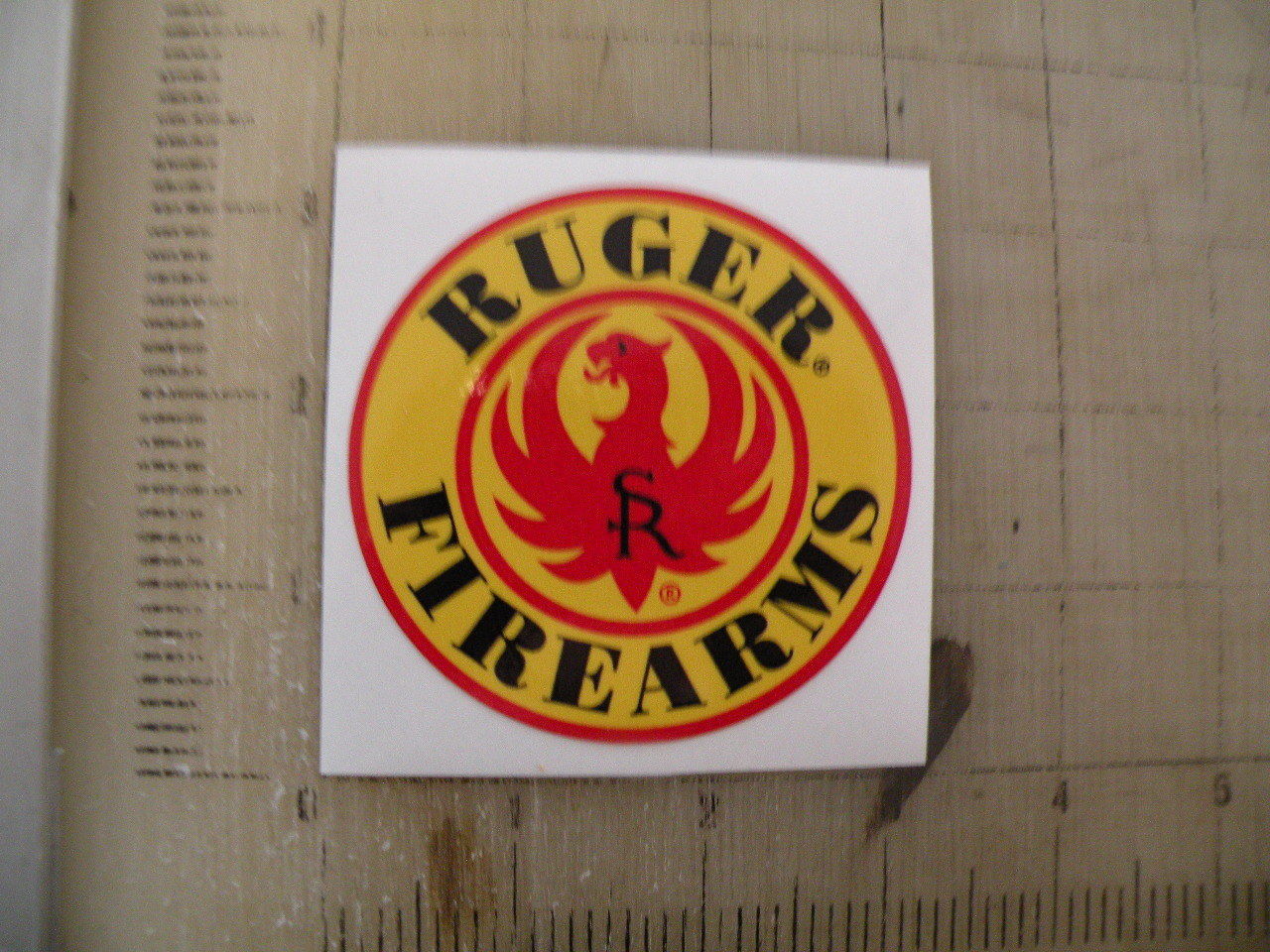 Sturm Ruger Decal Sticker