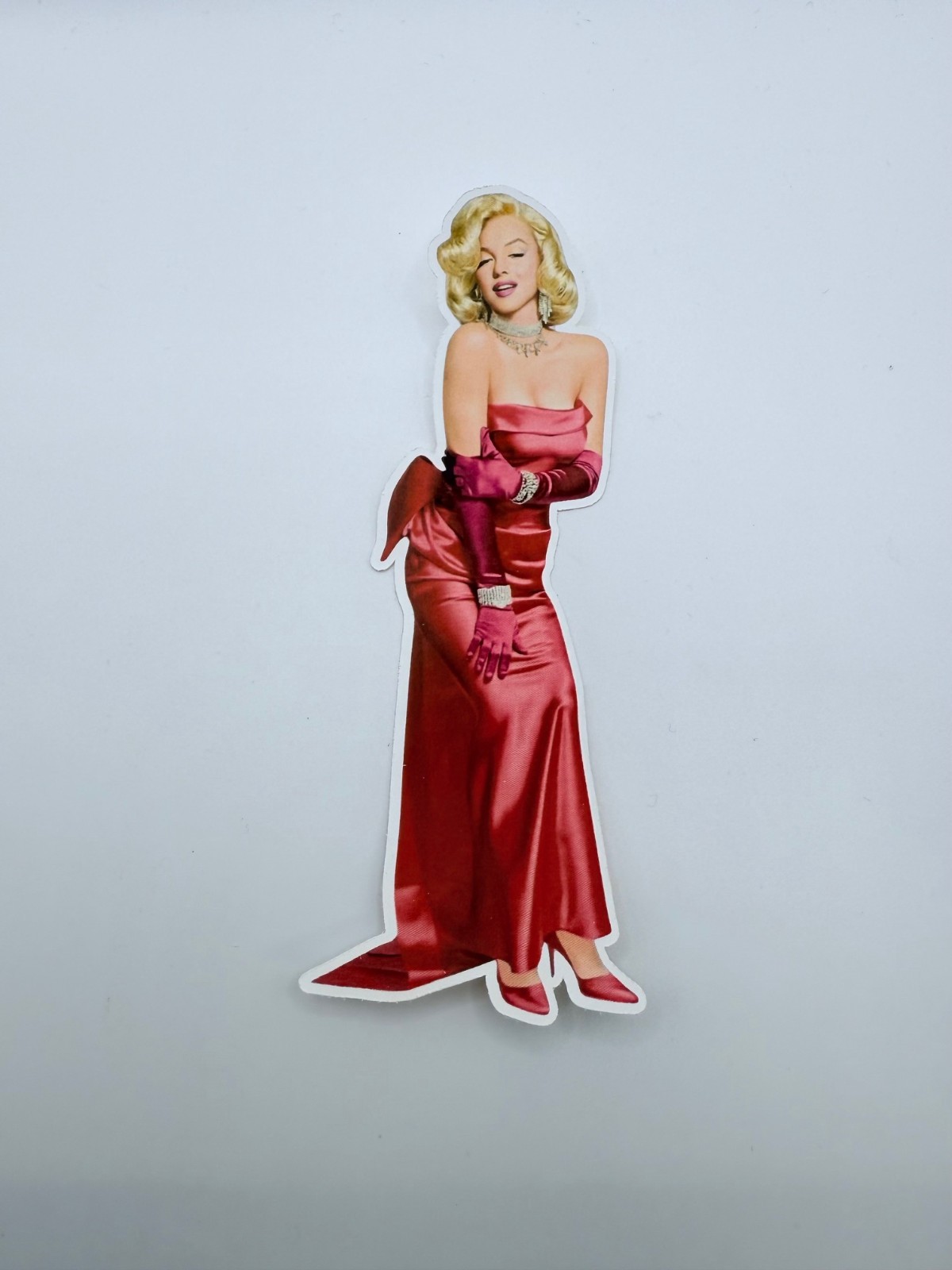 Brand New Gorgeous Hollywood Actress Marilyn Monroe 1.25″ by 4.75″ Sticker