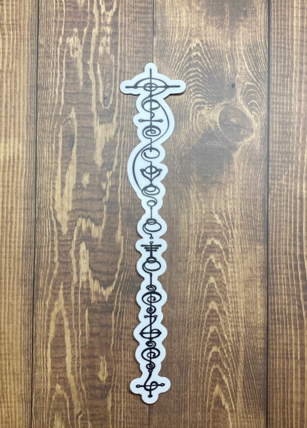 Star Trek Vinyl Sticker Live Long And Prosper Vulcan Calligraphy – 1.13×6″