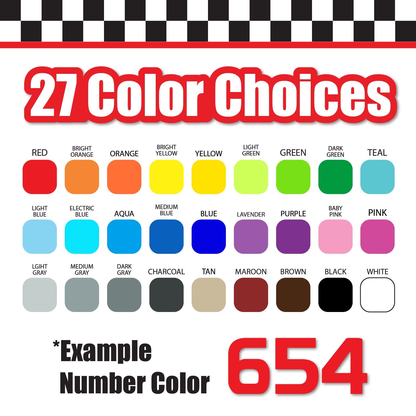 3x 3 Digit Custom Single Number Stickers Decal Locker Door Mailbox Prototype