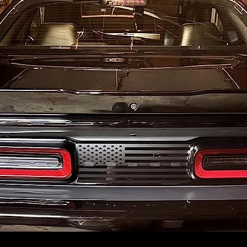Taillight for Dodge Challenger 2015-2023 With Letter Cut Out Matte Black
