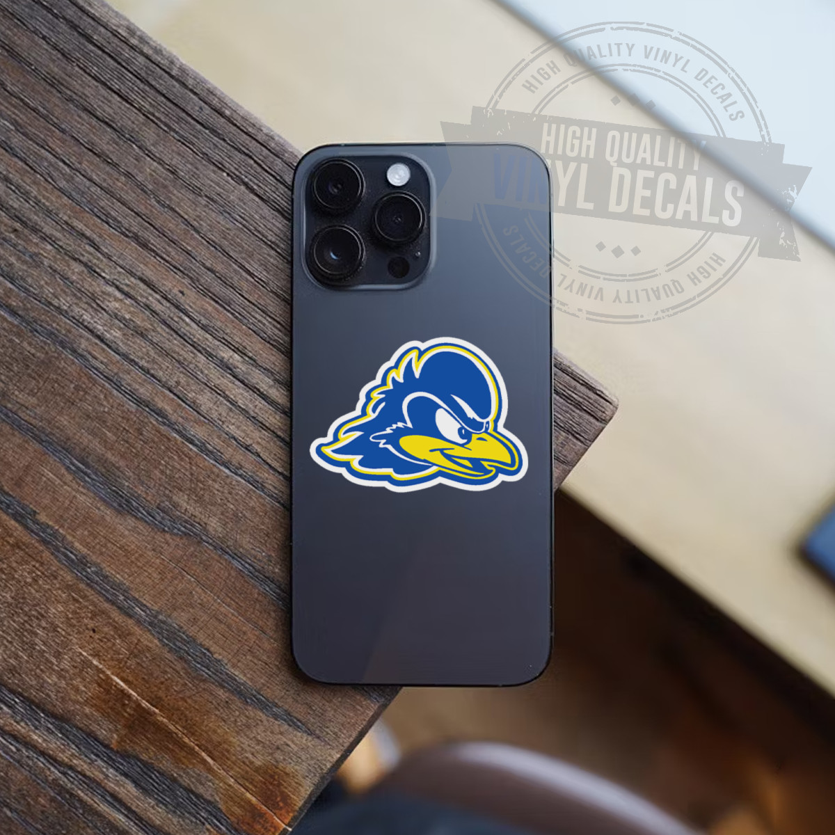 University of Delaware NCAA Blue Hens A4 Printed Vinyl HQ Decal Sticker Kit New