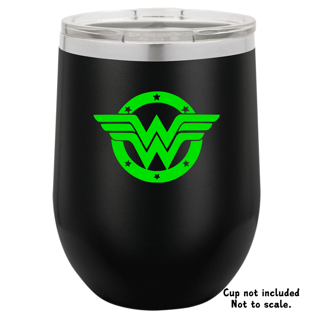 Wonder Woman Vinyl Decal – Batman, Justice League – Car, Tablet, Laptop Sticker