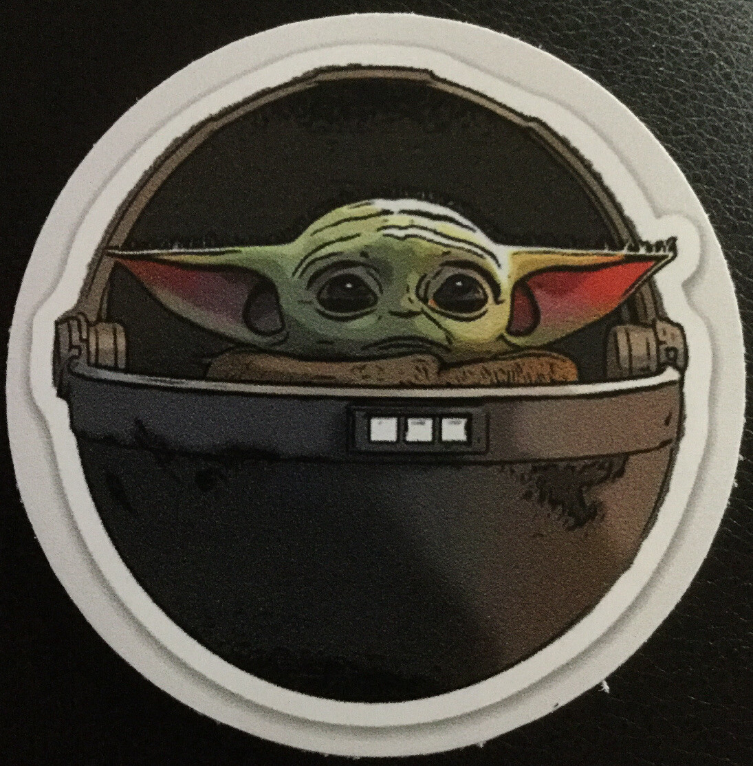 Baby Yoda in the Pod 3″ Vinyl Sticker Decal Star Wars Mandolorian FREE SHIPPING!
