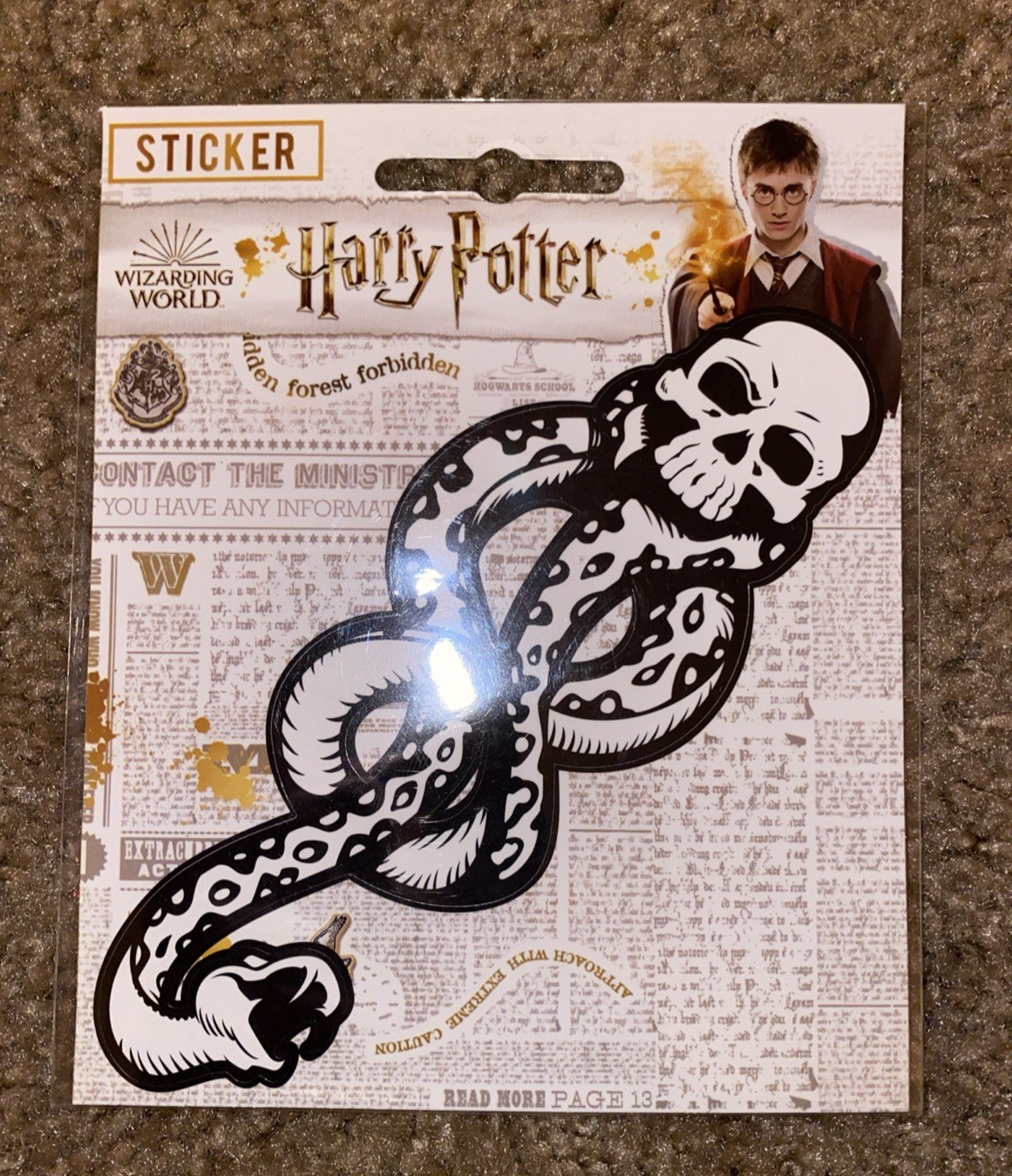 Harry Potter Dark Mark Officially Licensed Sticker Decal NEW