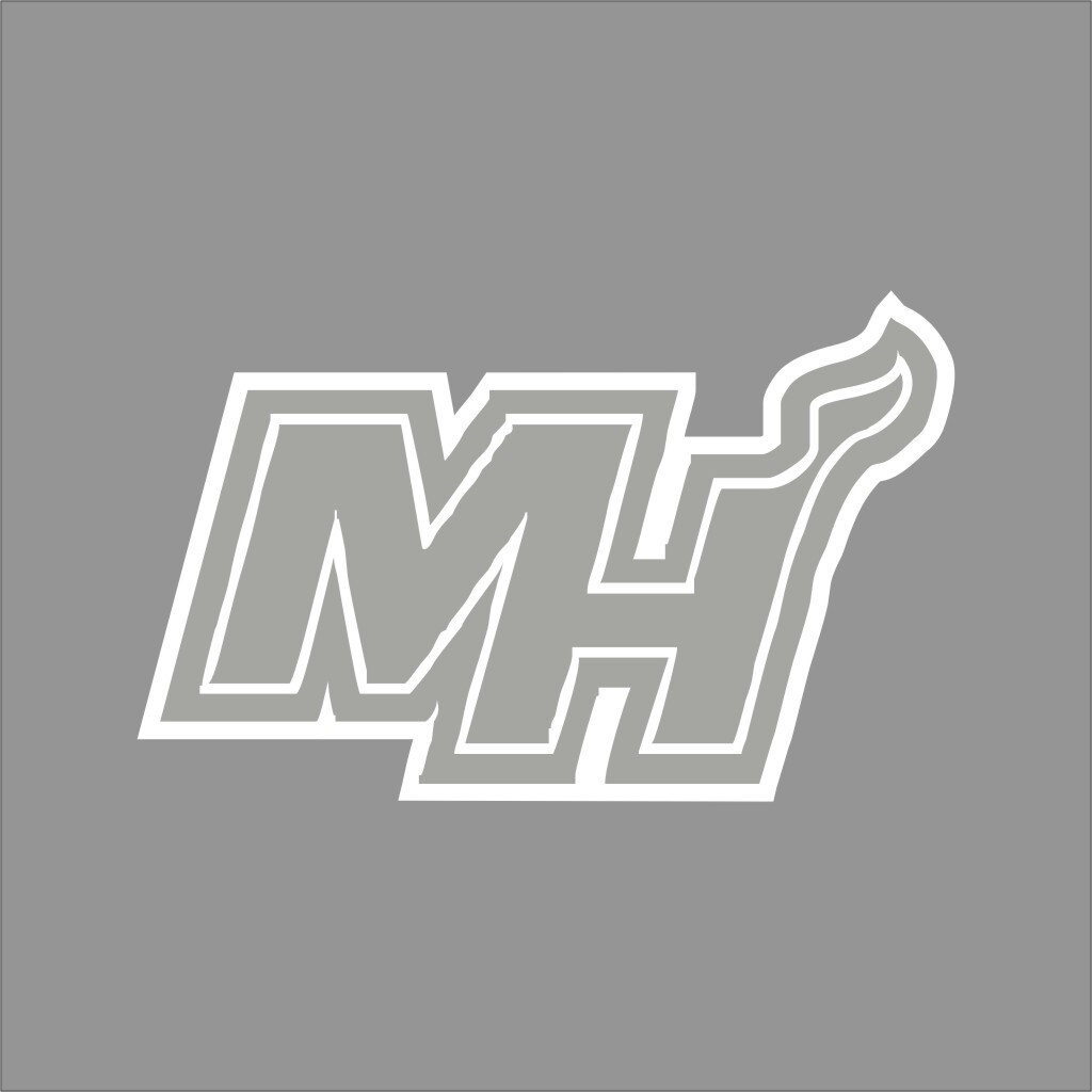 Miami Heat #7 NBA Team Logo 1 Color Vinyl Decal Car Window Wall
