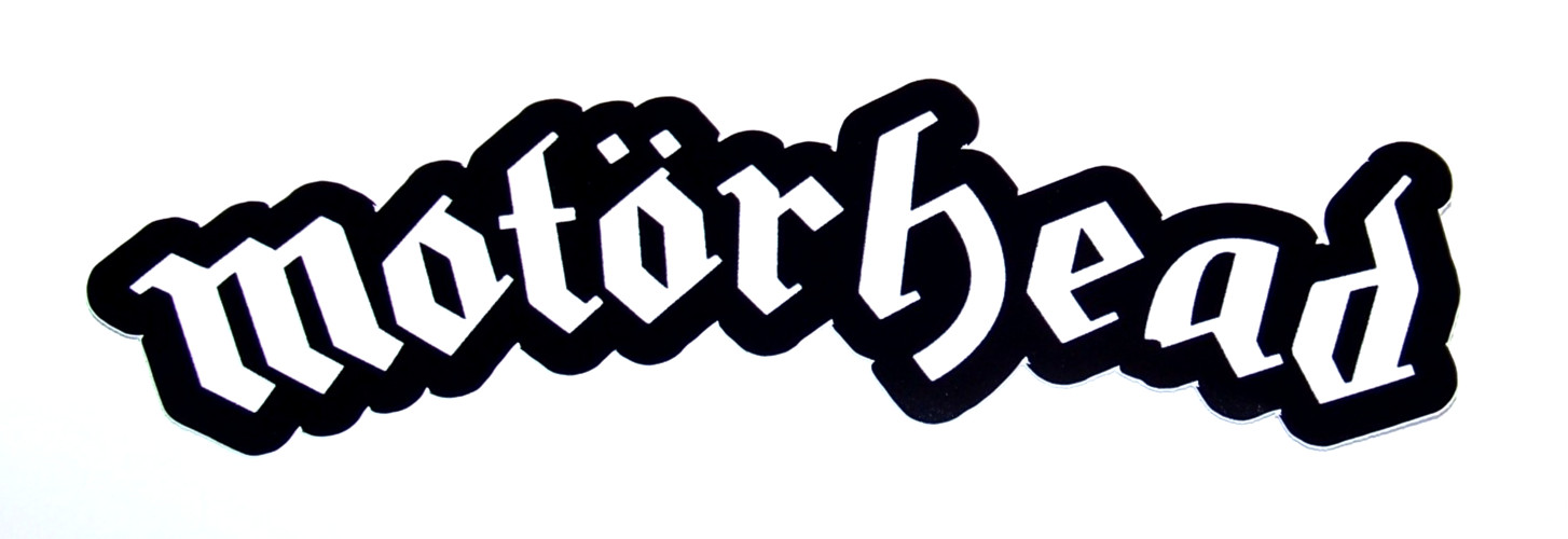 MOTORHEAD Die Cut Large Sticker Decal Music Band Rock Metal LEMMY Motorhead