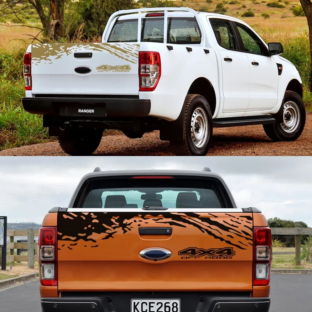 Aftermarket Universal 4×4 Off-Road Tailgate Decal | Fits Ford Ranger, Isuzu D-Ma