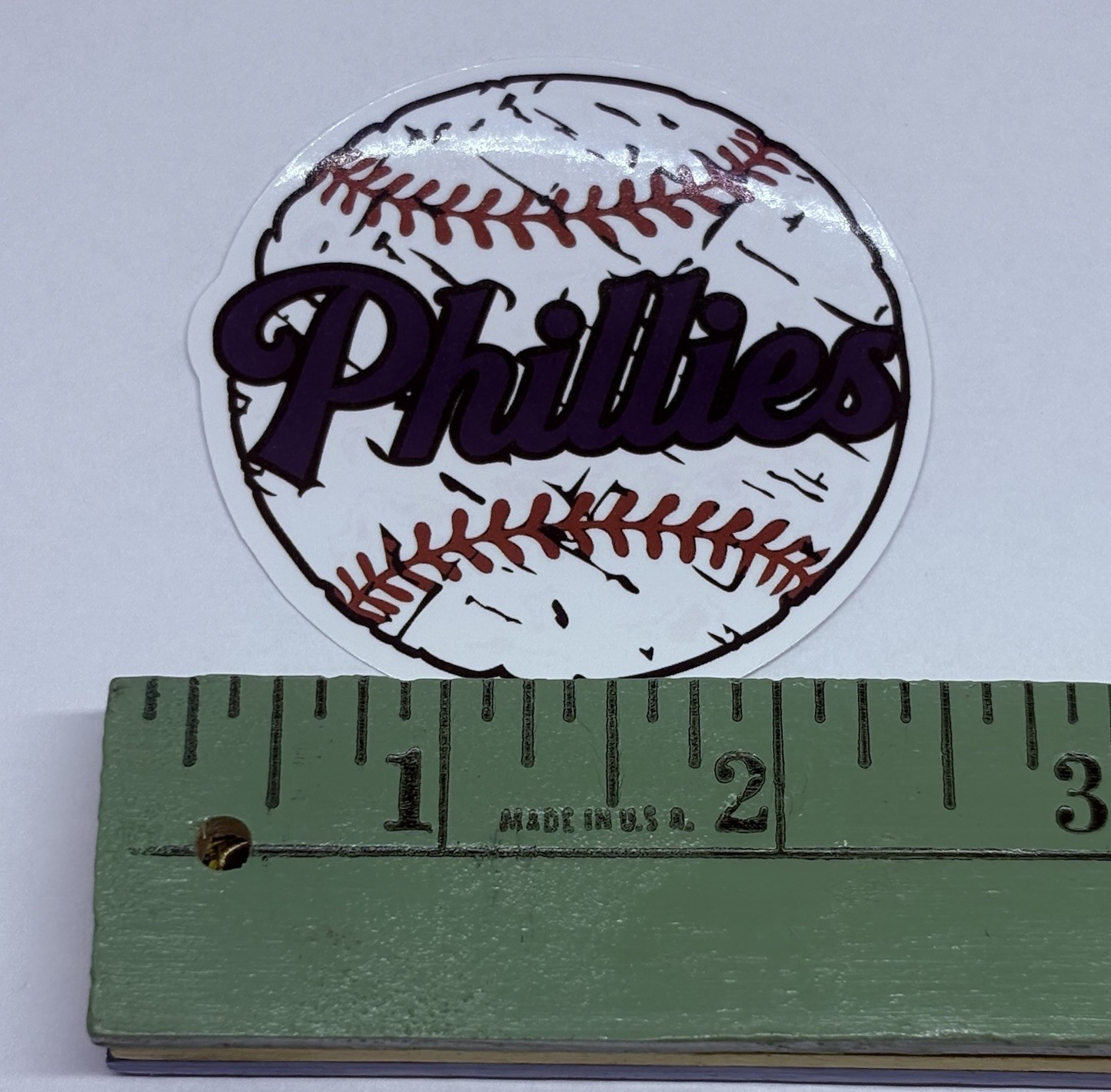 Phillies Baseball Sticker Sports Team Cool Ball Art Decal Vinyl Tc9