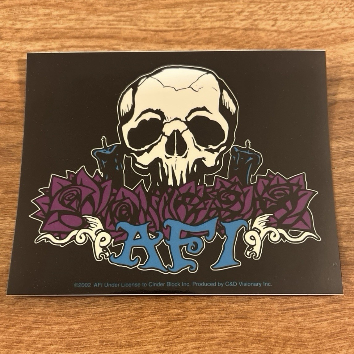 RARE 2002 AFI Sticker Pack (5)