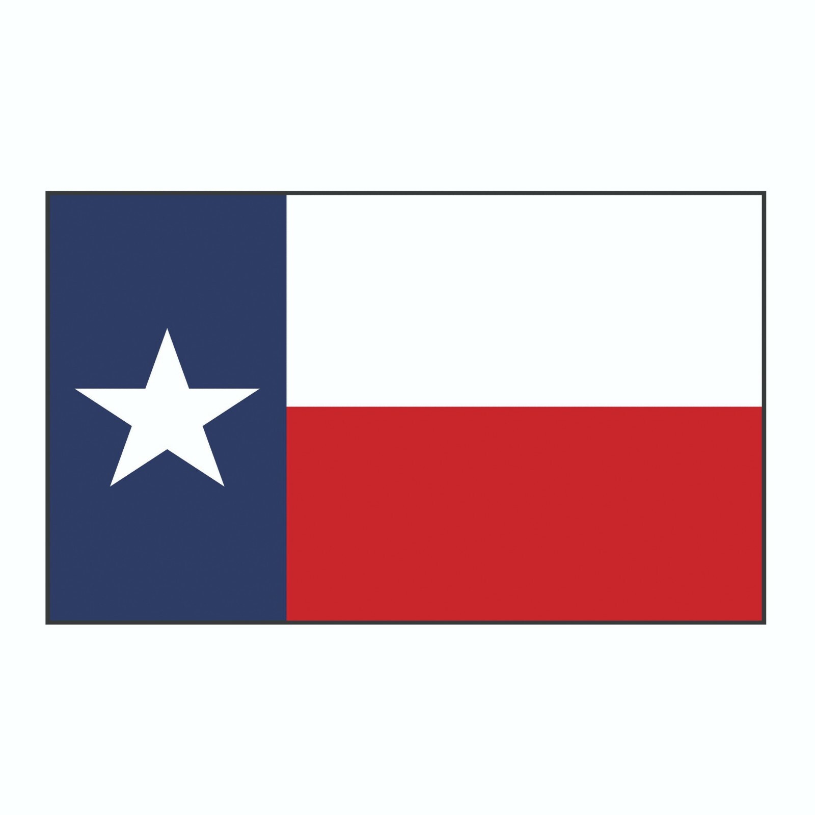 Texas State Flag Sticker, Decal, Bumper Sticker Vacation Sticker 3″ x 5″