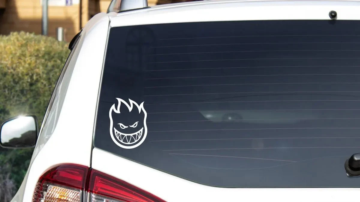 Spitfire Decal, Vinyl Die Cut Window Sticker, 100% Made In USA
