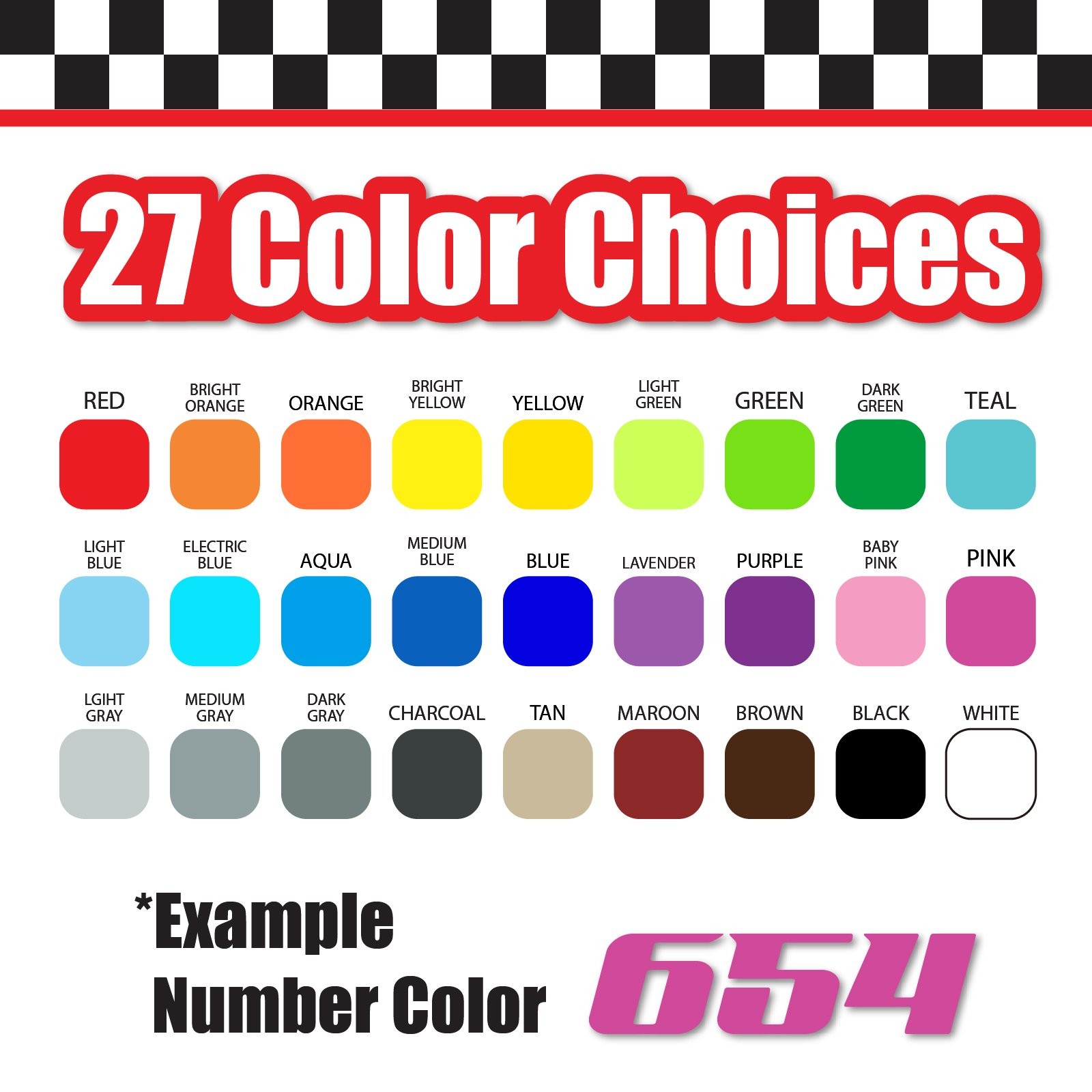 3x 3 Digit Custom Single Number Stickers Decal Locker Door Mailbox AddCityboy
